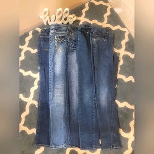 Girls jeans lot- size 12